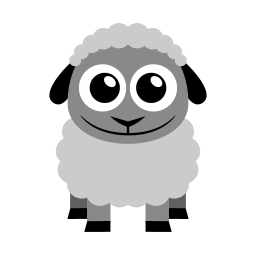 256x256 Sheep Icon Flat Animal Iconset Martin Berube