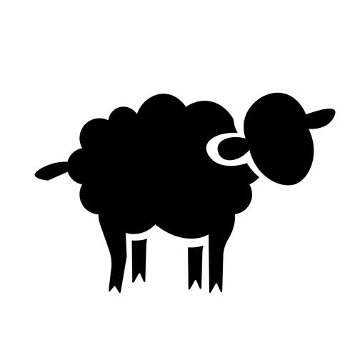 490x490 Sheep Icon Vector