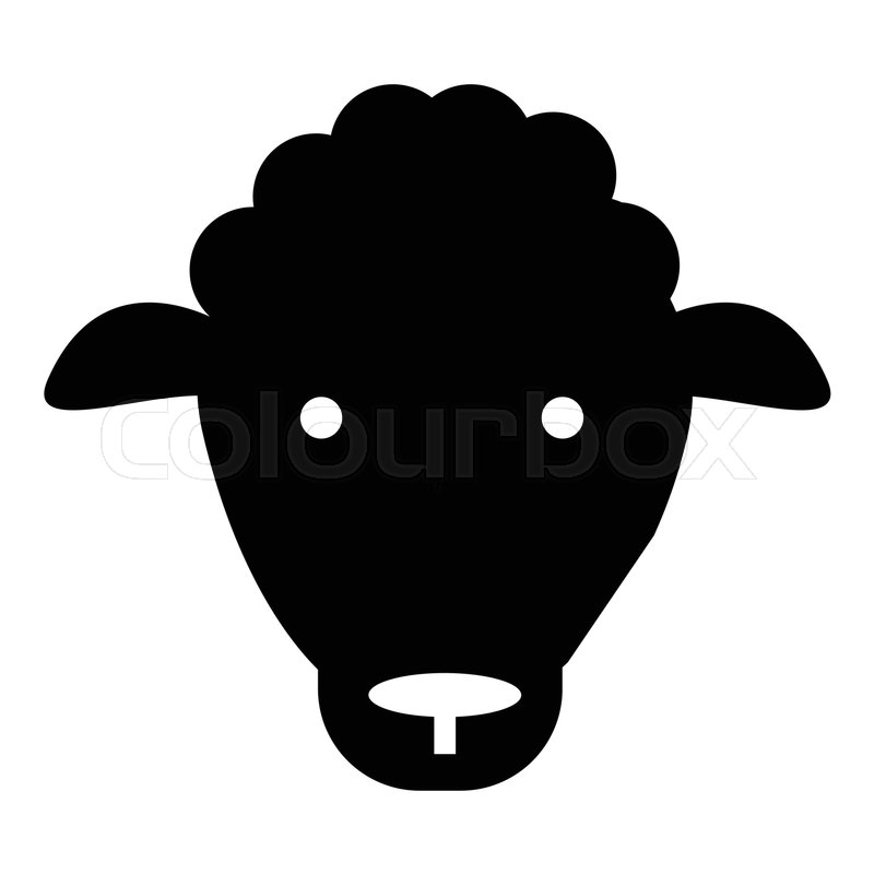 800x800 Sheep Icon Simple Illustration Of Stock Vector Colourbox