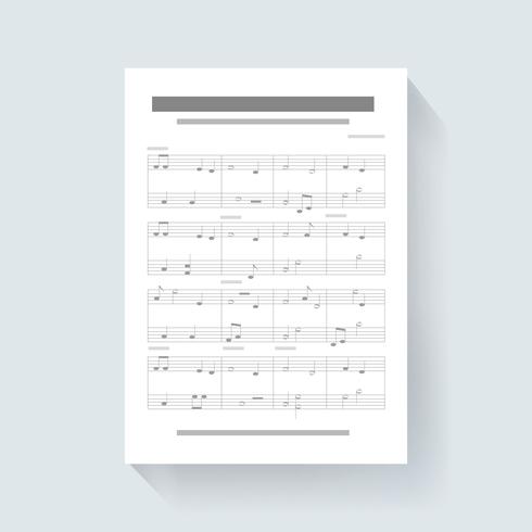 Music Note Sheet Compose Song Icon Illustration Vector 490x490 Music Note Sheet Compose Song Icon Illustration Vector
