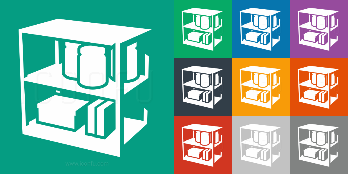 1200x600 Shelf Full Icon