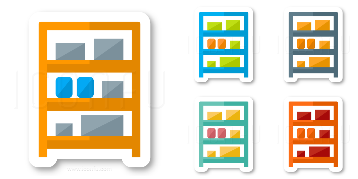 1200x600 Shelf Full Icon