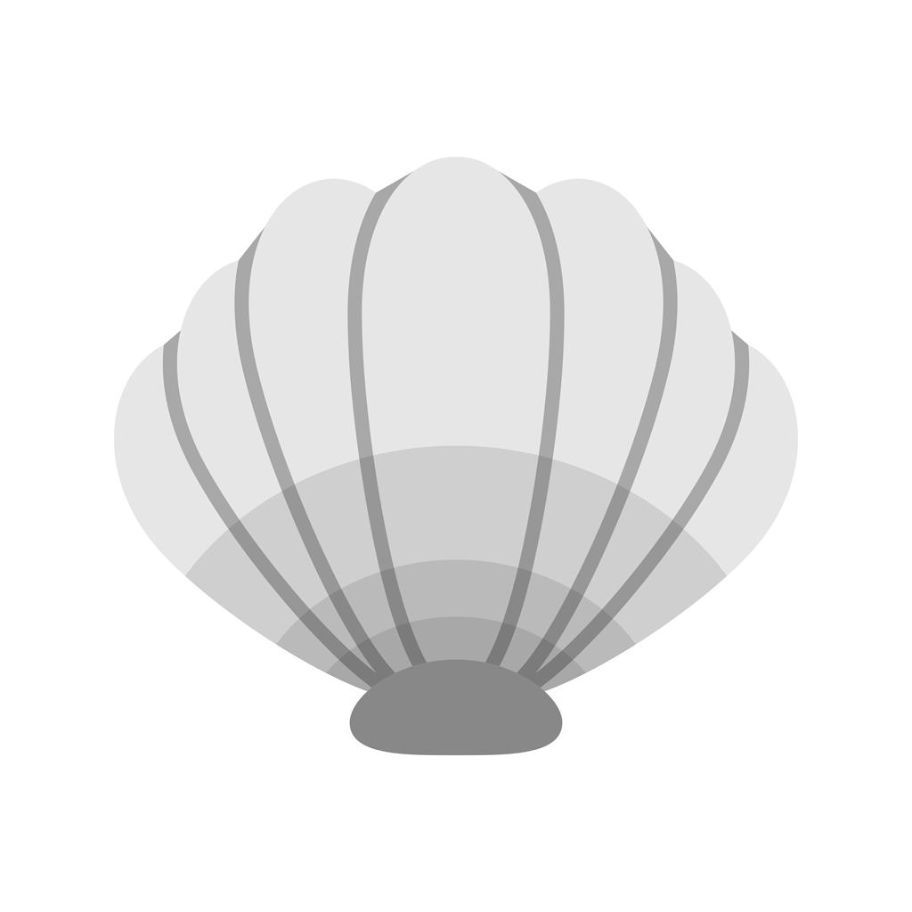 1024x1024 Sea Shell Greyscale Icon
