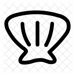 256x256 Shell Icon Of Line Style