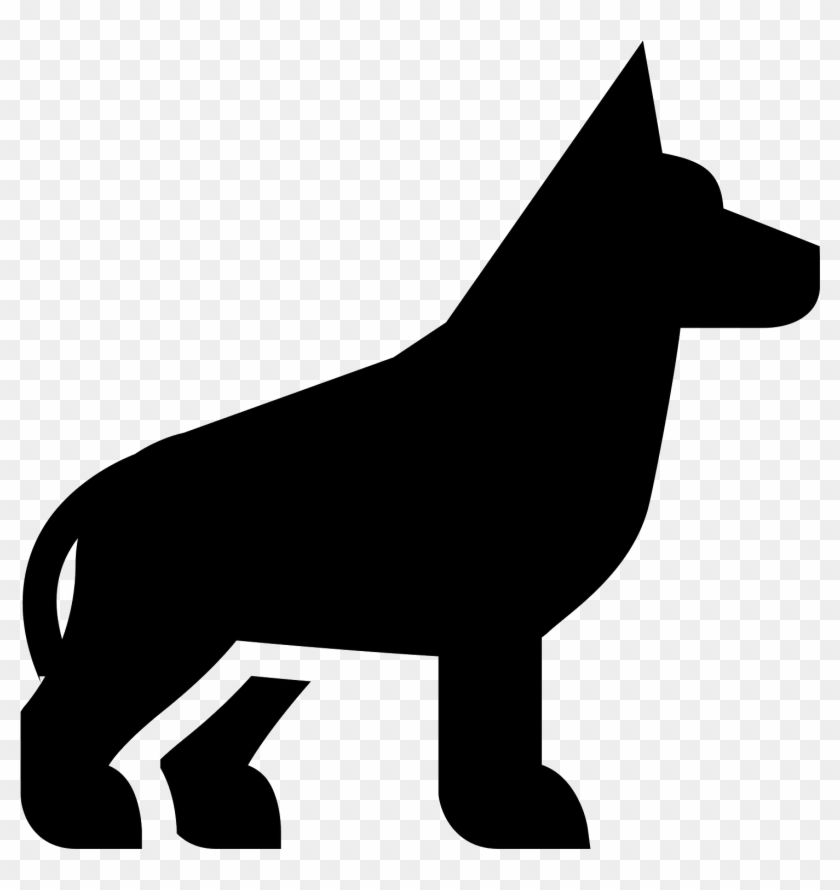 840x890 German Shepherd Filled Icon
