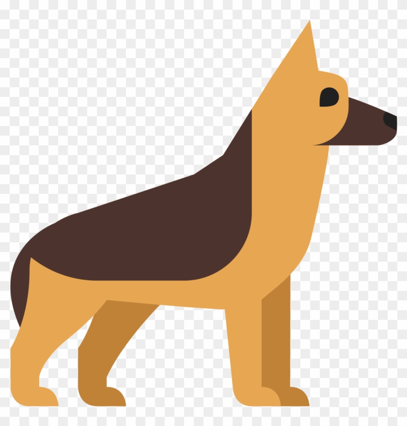 840x879 German Shepherd Icon Png