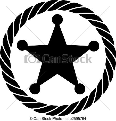 450x470 Sheriff Badge Clip Art