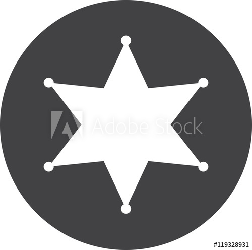 500x496 Sheriff Badge Icon