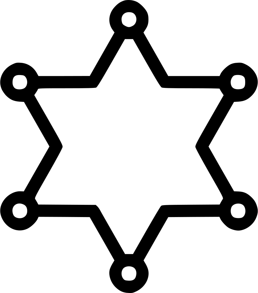 864x980 Sheriff Star Badge Police Law Enforcement Png Icon Free