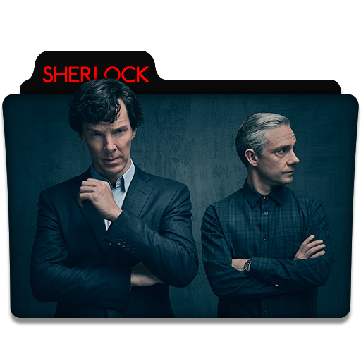 512x512 Sherlock Tv Series Folder Icon