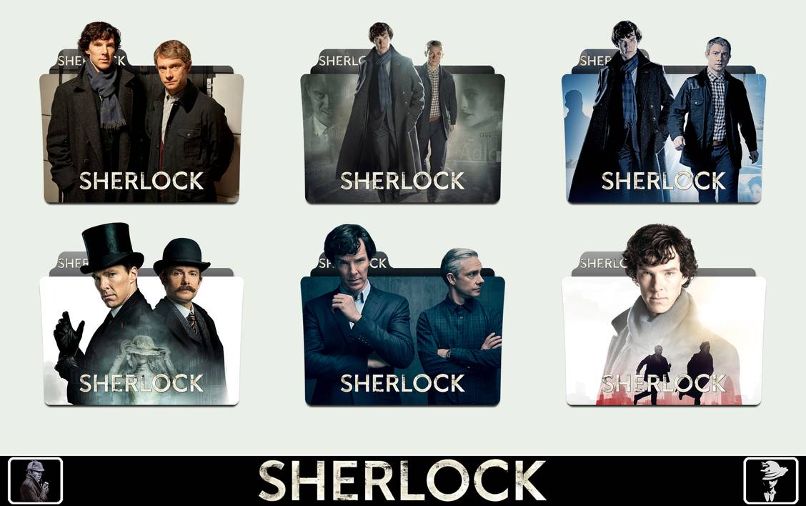 1128x708 Sherlock Folder Icon Pack