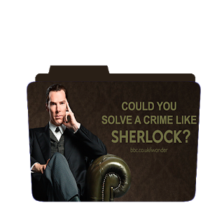 320x320 Sherlock Folder Icon, Season Shows Icon, Sherlock, Tv Series