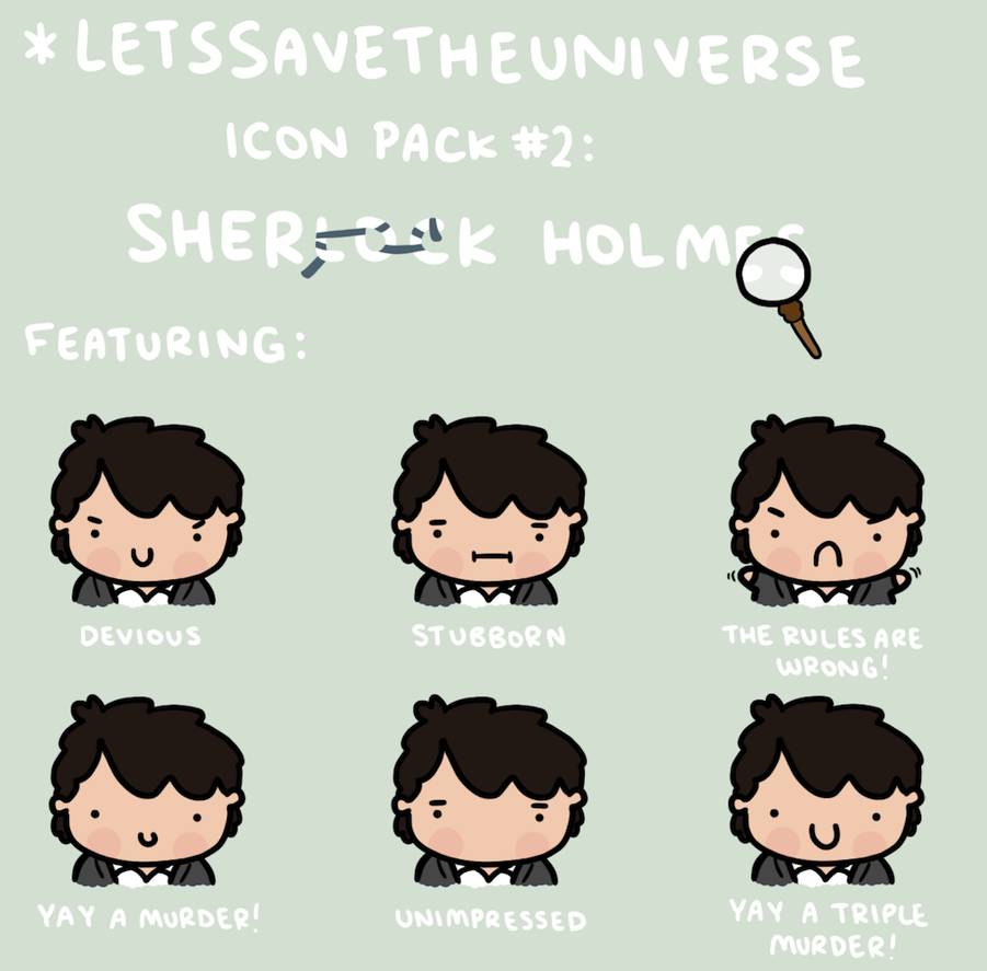 901x887 Sherlock Holmes Icon Pack