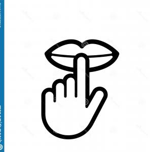 Shhh Icon at Vectorified.com | Collection of Shhh Icon free for ...