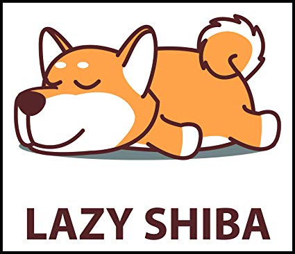 425x366 Cute Sleepy Lazy Boxy Shiba Inu Puppy Dog Cartoon