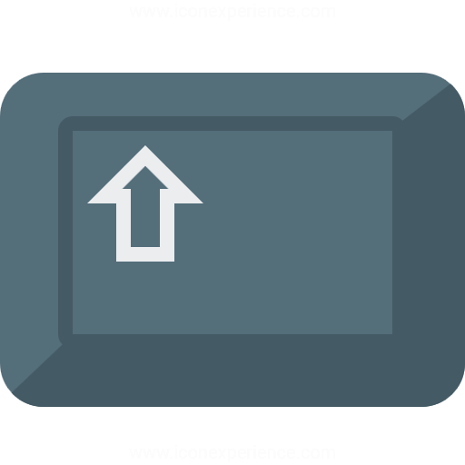 512x512 Iconexperience G Collection Keyboard Key Shift Icon