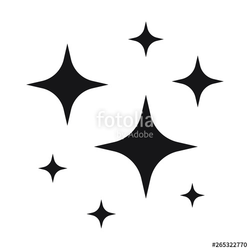 500x500 Shine Icon, Clean Star Icon Stock Image And Royalty Free Vector