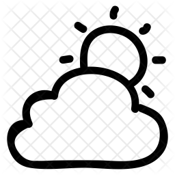 256x256 Sun Shine Icon Of Line Style