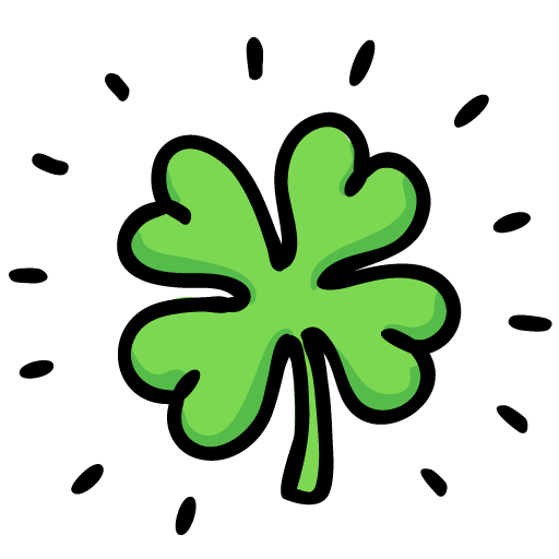 512x512 Clover Shine Icon Lucky Leprechaun Iconset