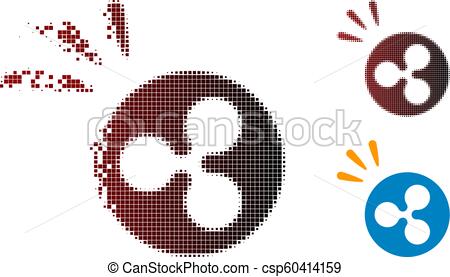 450x277 Disappearing Dot Halftone Ripple Shine Icon Ripple Shine Icon