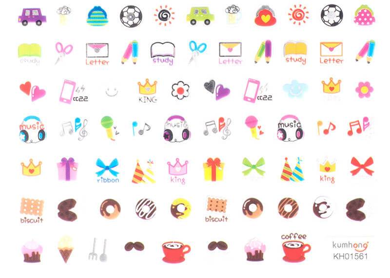 800x571 Kumhong Cutie Shiny Icon Stickers Sticker Stack