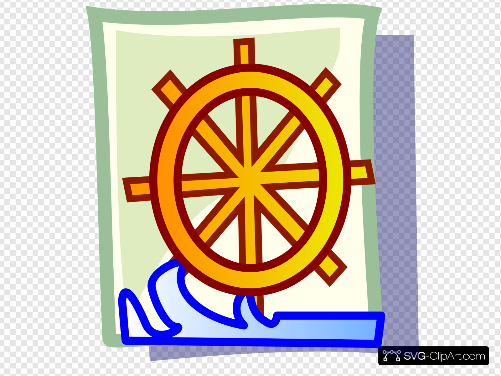 1600x1200 Ship Wheel Icon Clip Art, Icon