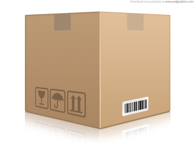 626x470 Cardboard Box Icon