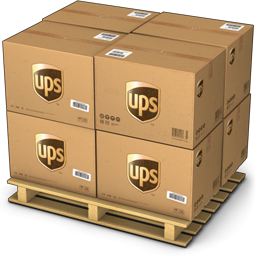 256x256 Brown Shipping Boxes Icon, Png Clipart Image