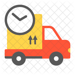 256x256 Fast Shipping Icon Of Flat Style