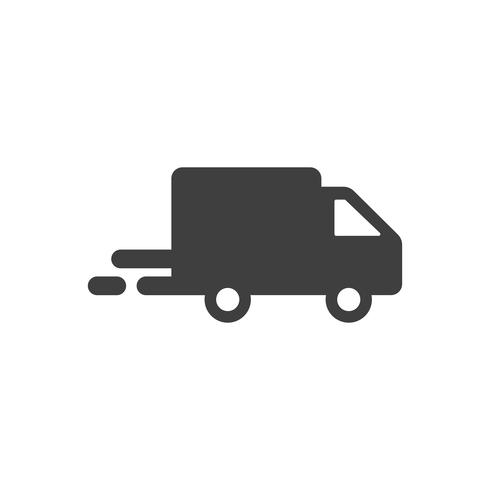 490x490 Shipping Truck Icon Vector