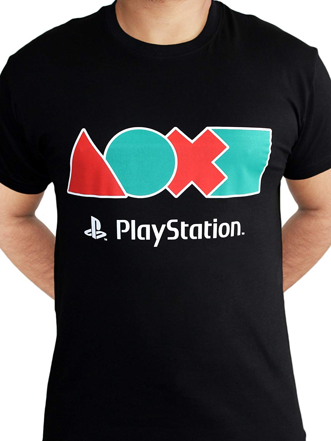 1125x1500 Playstation Button Icon Official Retro Games Console Licensed Mens