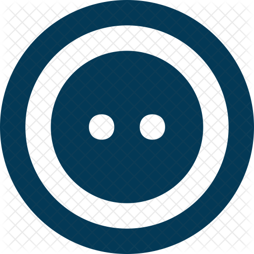 512x512 Button Icon Of Glyph Style