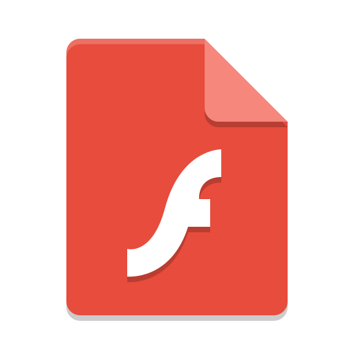 512x512 App X Shockwave Flash Icon Papirus Mimetypes Iconset Papirus