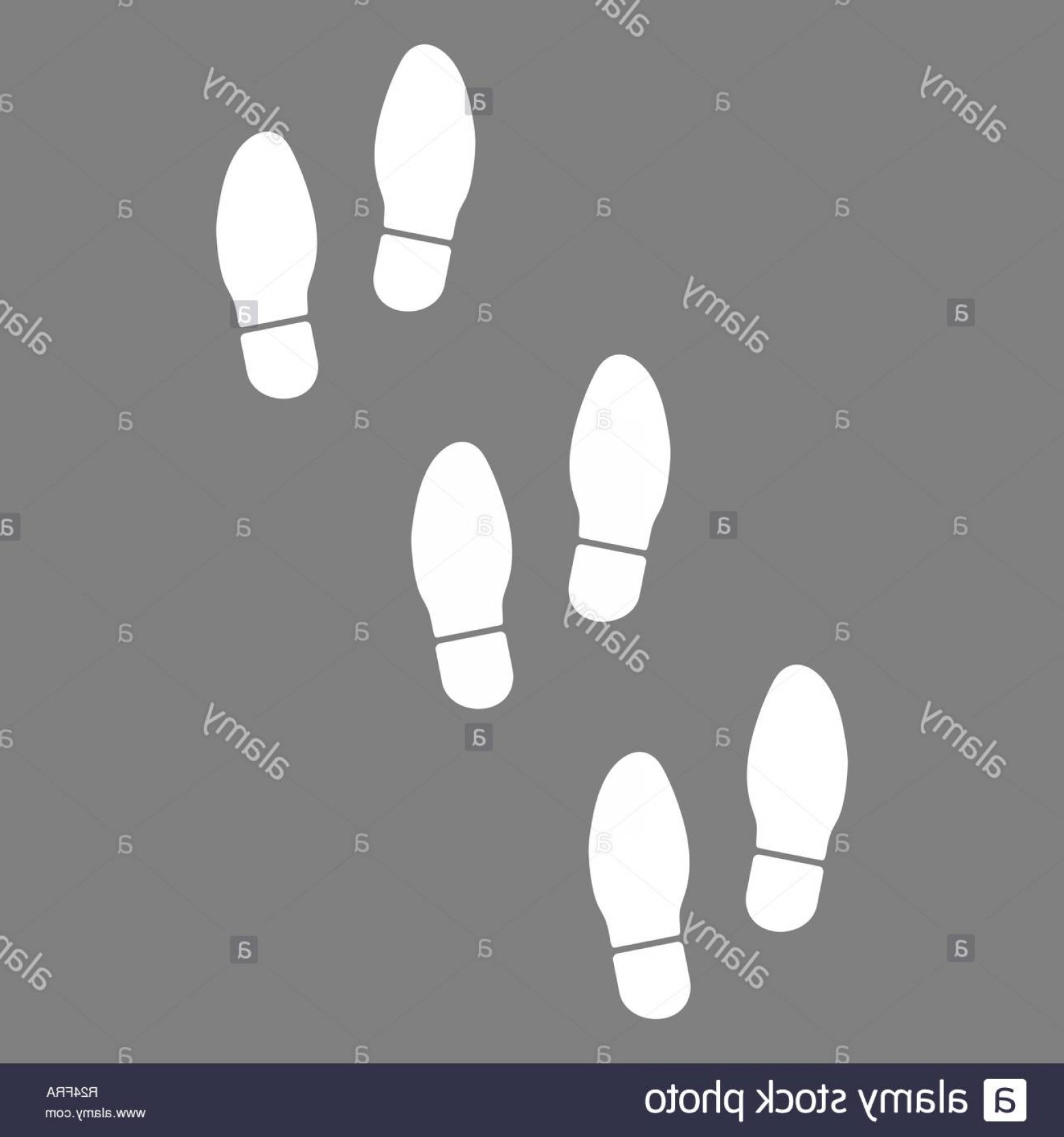 1560x1668 Shoe Print Icon Vector Illustration Flat Image Hoodamathrun