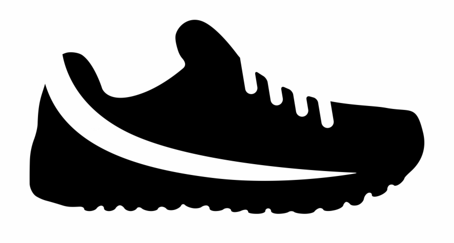 920x493 Running Shoe Print Png