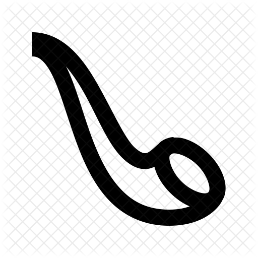 512x512 Shofar Icon Of Line Style