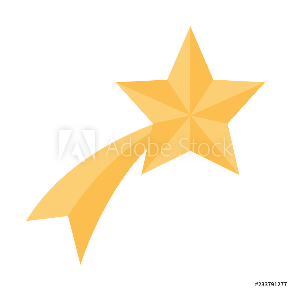 1000x1000 Photo Art Print Shooting Star Icon Europosters