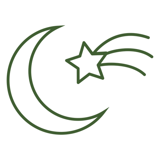 512x512 Shooting Star And Moon Icon