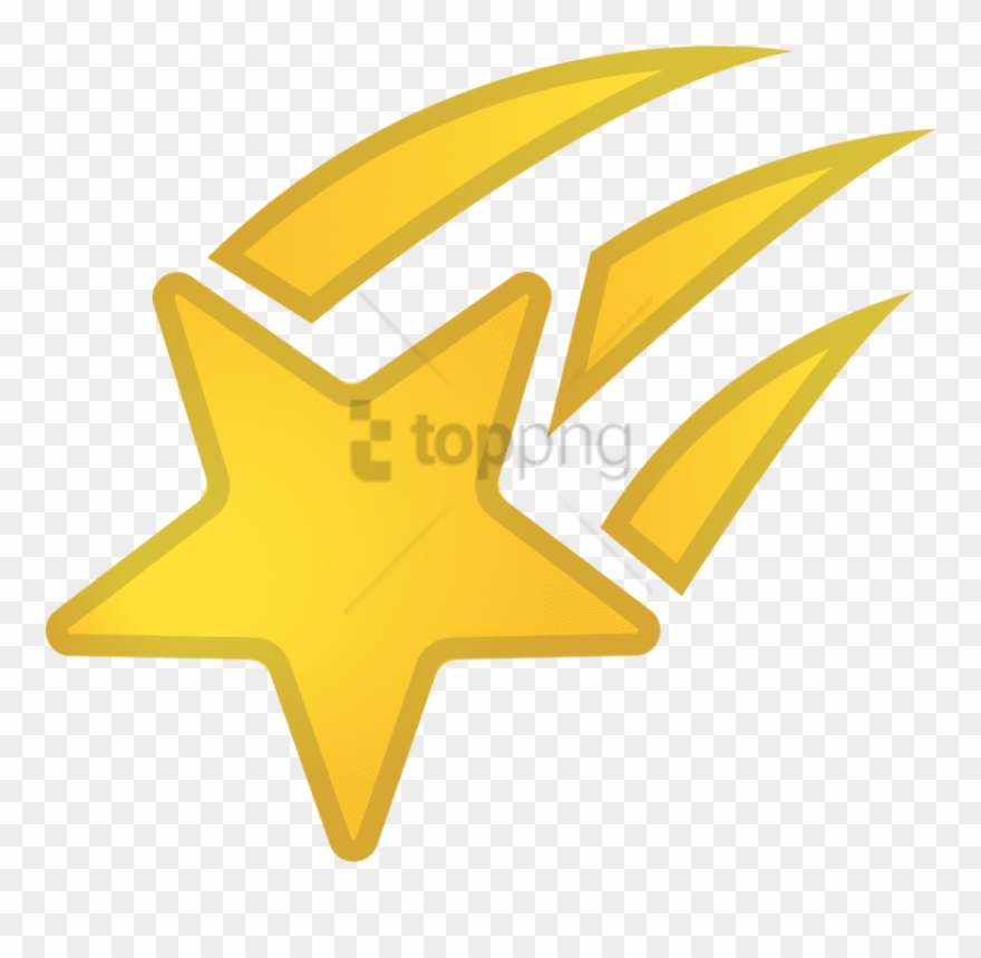 880x860 Free Png Shooting Star Icon