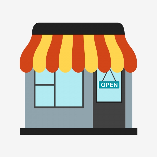 640x640 Vector Shop Icon, Store Icon, Shop Icon, Online Shopping Icon Png