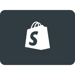 256x256 Shopify Icon Of Glyph Style