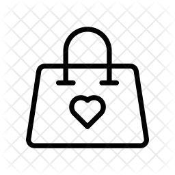 256x256 Shopping Bag Icon Of Line Style