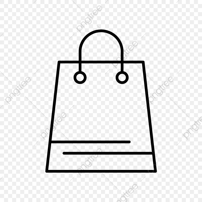 800x800 Vector Bag Icon, Bag Icon, Shopping Bag, Fashion Png And Vector