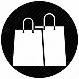 256x256 Shopping Bags Icon
