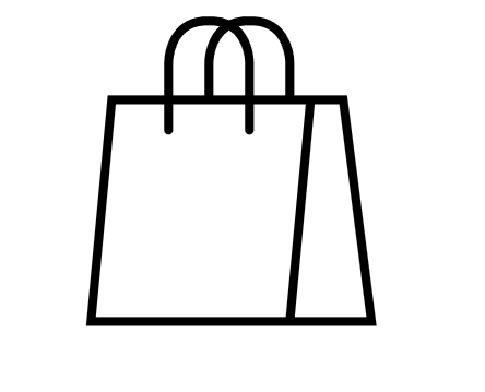 444x359 Shopping Bag Clipart