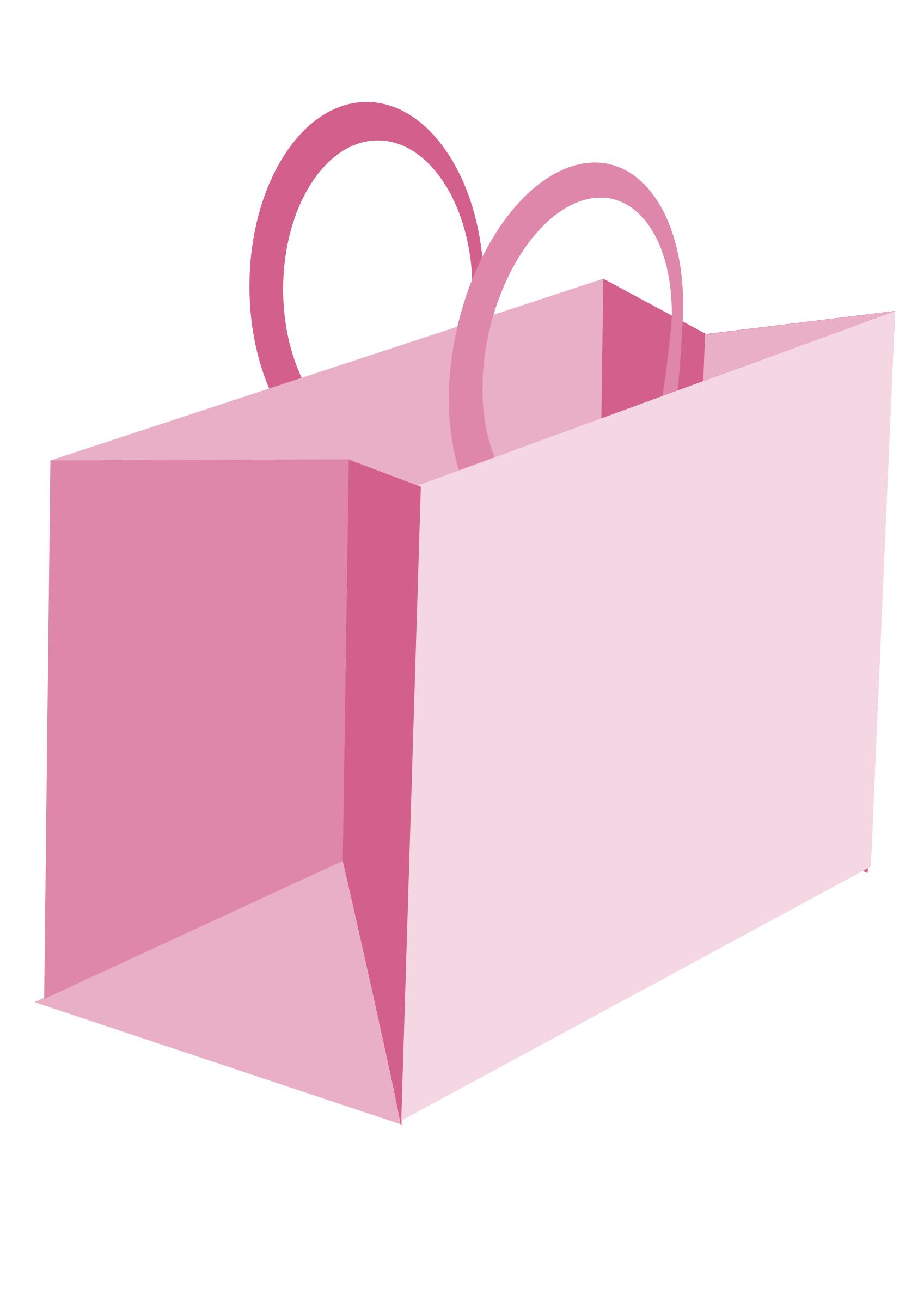 1697x2400 Pink Shopping Bag Icons Png