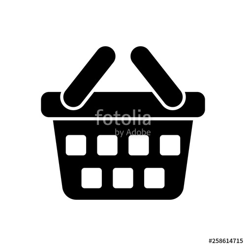 500x500 Shop Icon, Buy Symbol Shopping Basket Icon For Stock Stock