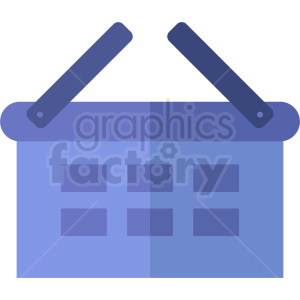300x300 Purple Shopping Basket Icon Design No Background Clipart Royalty