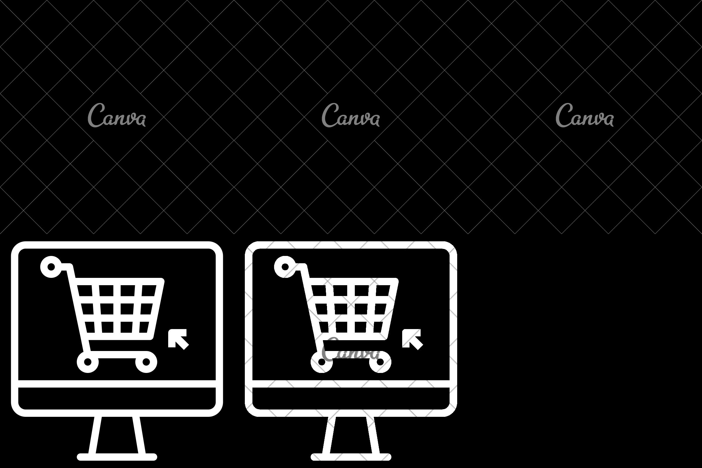 2400x1600 Online Shopping Car Icon