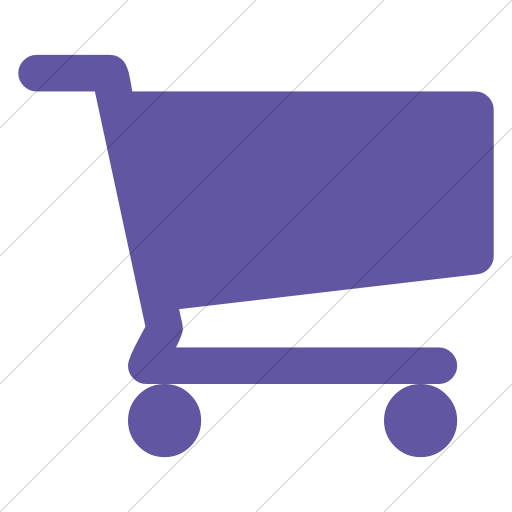 512x512 Iconsetc Simple Purple Bootstrap Font Awesome Shopping Cart Icon